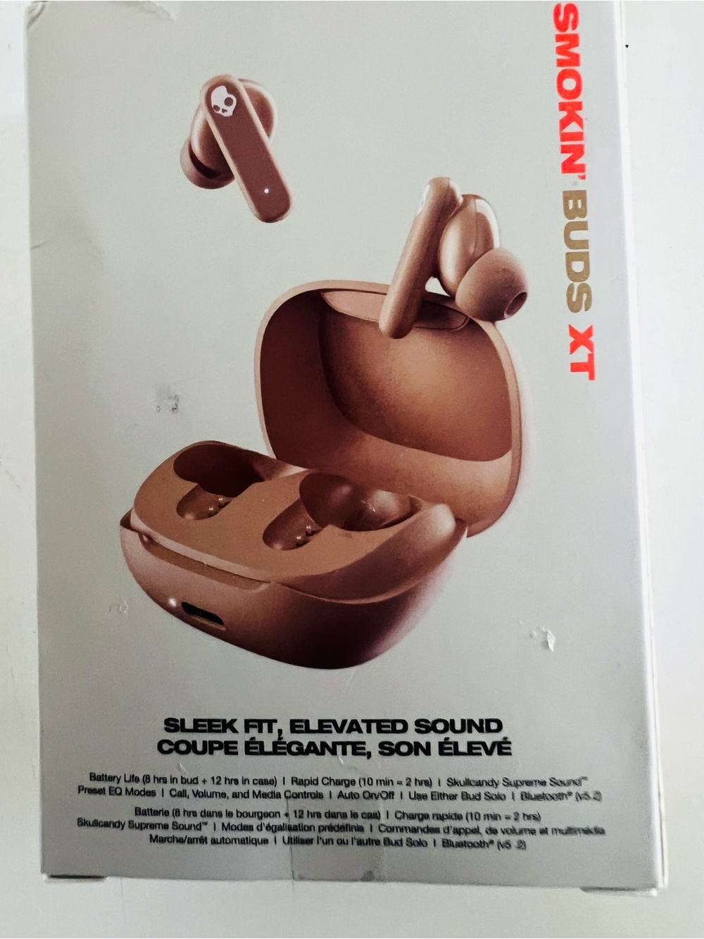 Skullcandy Smokin Buds XT True Wireless Earbuds in Tan New in Box - Picture 3 of 3